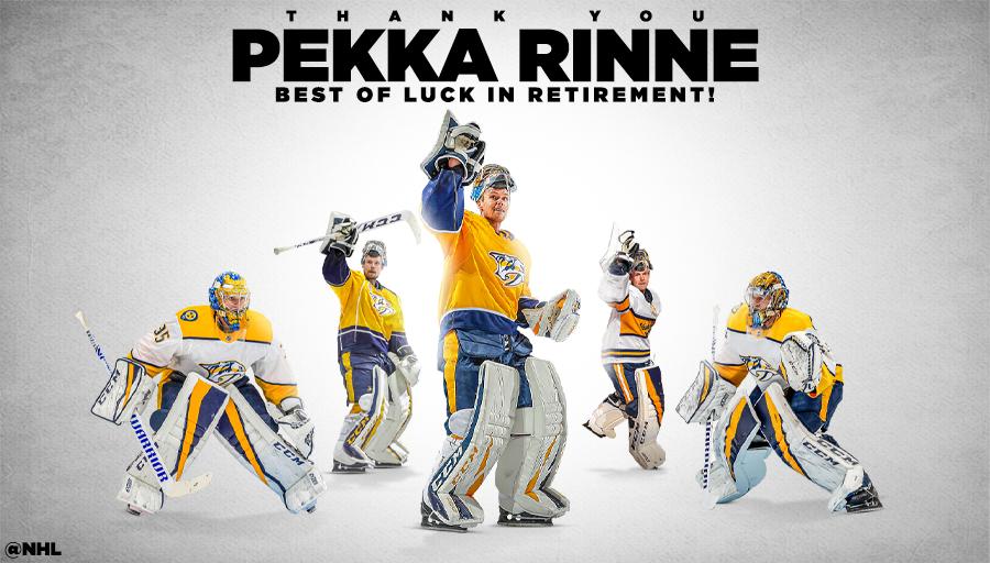 Thank You, Nashville, By Pekka Rinne