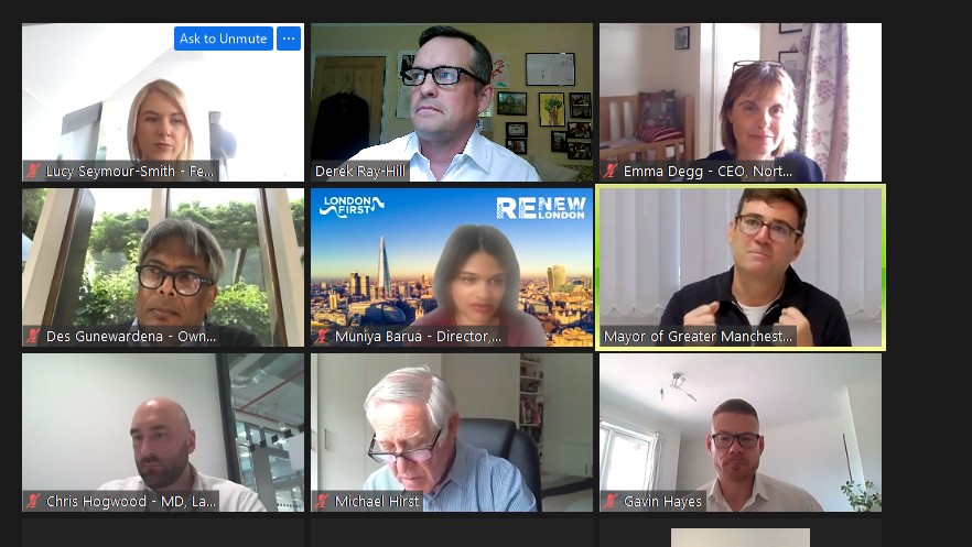 Thank you to <a href="/AndyBurnhamGM/">Andy Burnham</a> <a href="/MayorofGM/">Mayor of Greater Manchester</a> and all our panelists today for covering so much ground in such a clear, honest and inspiring way. #devolution #tourism #transport and #skills were the main themes.