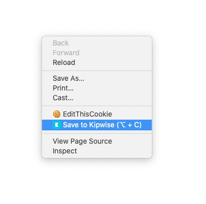 🎉  Product Update - We enhanced our Chrome Extension so you can now simply highlight certain text on a web page and save the content easily to Kipwise 📂  with just a few clicks.