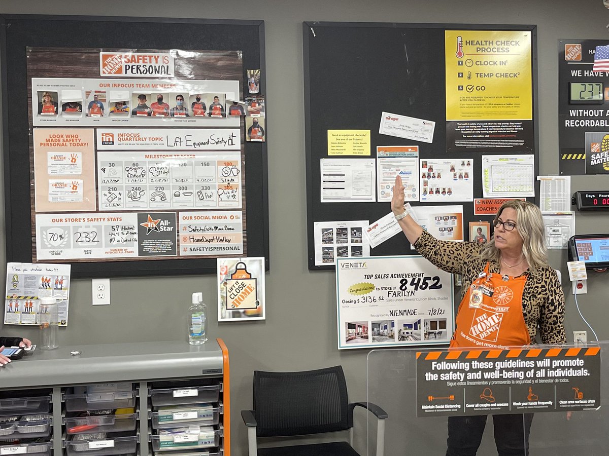 michele minniear (@micheleminniear) on Twitter photo 8452 : Full House at the morning meeting shouting out our road to 365 and recognizing our own MET currently 4 years safe! <a href="/JasonArigoni/">Jason Arigoni</a> <a href="/marantes1/">Marcelo Arantes</a> <a href="/DanielleKida1/">Danielle Dion Korell</a> <a href="/RichRoach28/">Richard Roach</a> @homedepothadley <a href="/JCHomeDepot/">John Carr</a> <a href="/_Saul_L/">Saul Lachance</a> <a href="/THDMikeP/">Mike Powell</a> 8452 : Full House at the morning meeting shouting out our road to 365 and recognizing our own MET currently 4 years safe! <a href="/JasonArigoni/">Jason Arigoni</a> <a href="/marantes1/">Marcelo Arantes</a> <a href="/DanielleKida1/">Danielle Dion Korell</a> <a href="/RichRoach28/">Richard Roach</a> @homedepothadley <a href="/JCHomeDepot/">John Carr</a> <a href="/_Saul_L/">Saul Lachance</a> <a href="/THDMikeP/">Mike Powell</a>