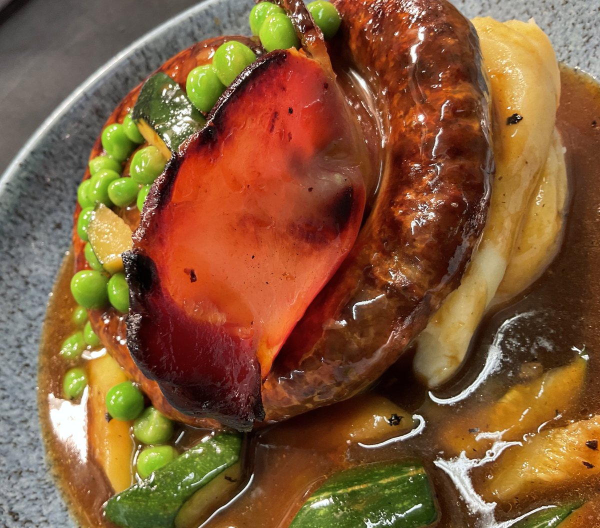 Boerwors and Bacon: sausage from <a href="/andrewsbutchery/">andrews butchery</a> sweet molasses cured bacon from <a href="/Butcher_Dlish/">David Lishman & Emma too</a>