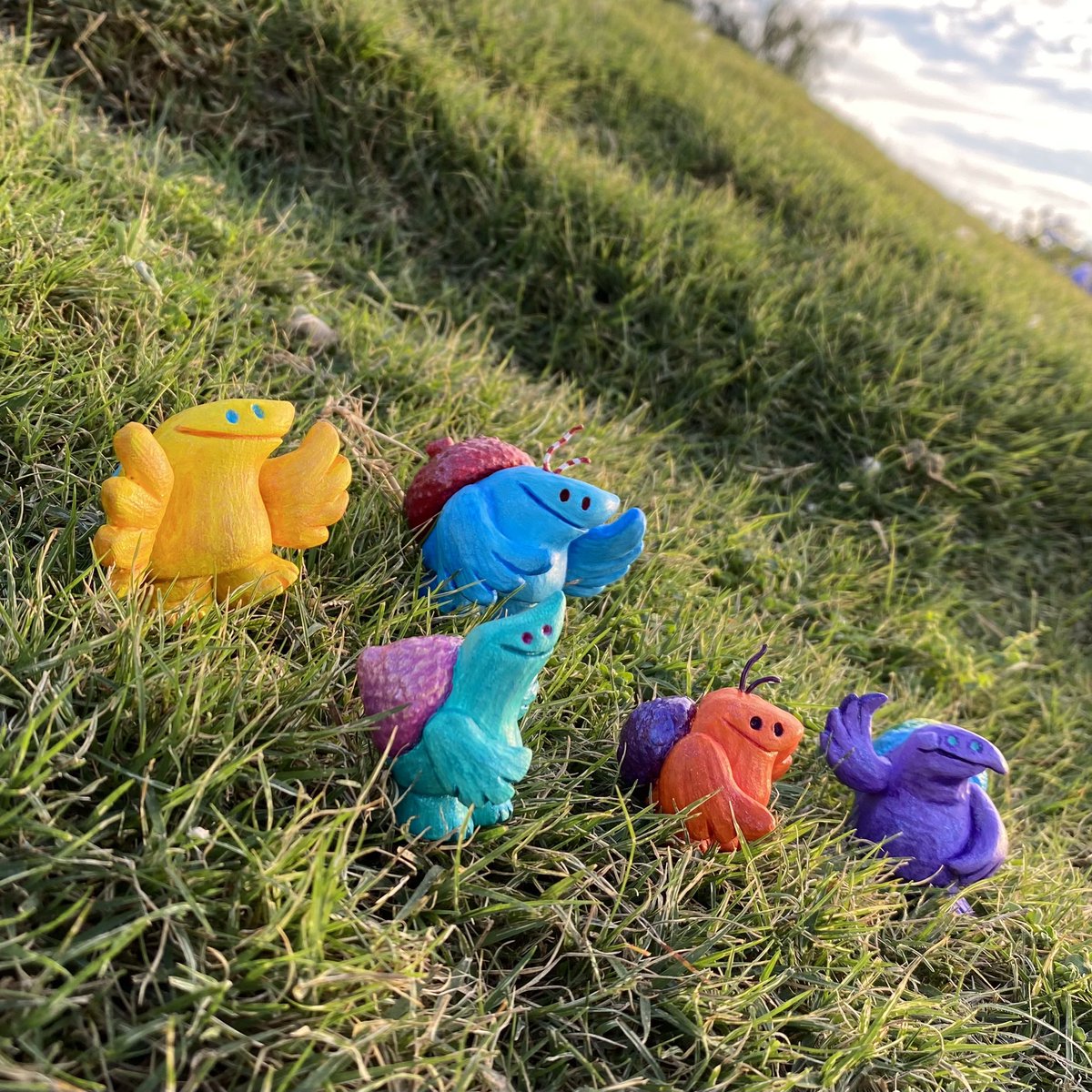 wizardbaum's tweet image. #PortfolioDay Hi I am Baum a sculptor/illustrator in the LA area, and these are my creations. Have a magical Tuesday.