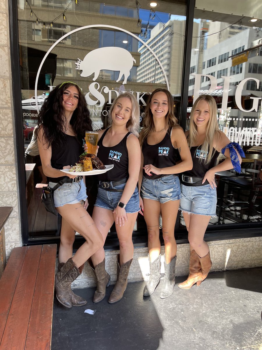 It’s the start of our Pancake Breakfast week @PigandDuke 10am till Noon Tuesday to Thursday proceeds to @giveamile #Stampede2021 We Love Ya #Calgary