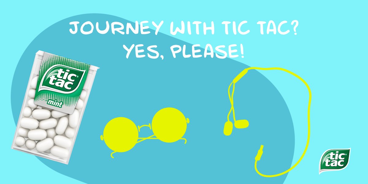 Adventures taste the best with Tic Tac!

#tictac #tictacglobal #fresh #mint #fun #tictacpacks #essentials #adventure #preparations #summer