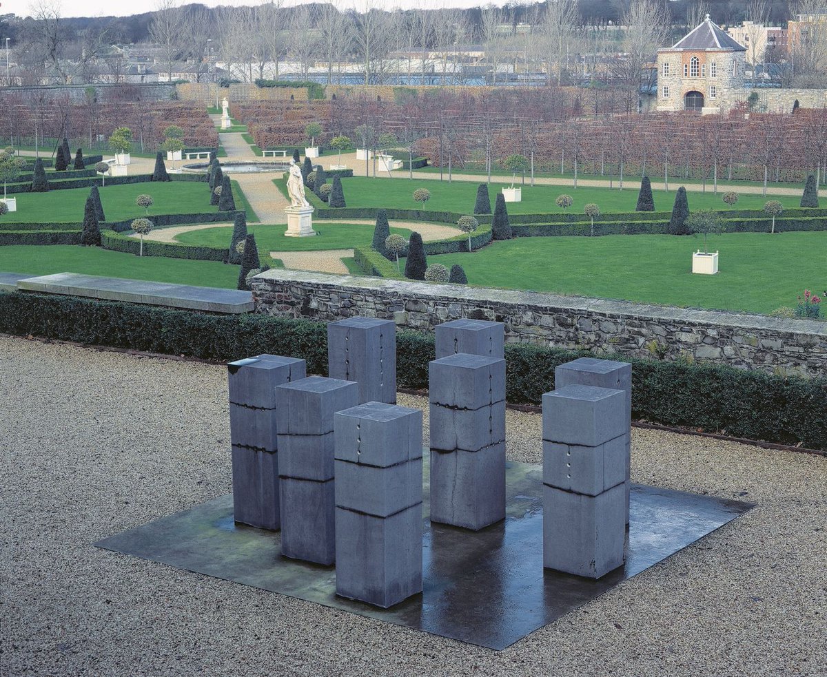 ImmaViewpoints's tweet image. Can you guess which of these artworks this response was given for?

&quot;It&apos;s like they are about to roll away from each other and collapse in a giant heap&quot;