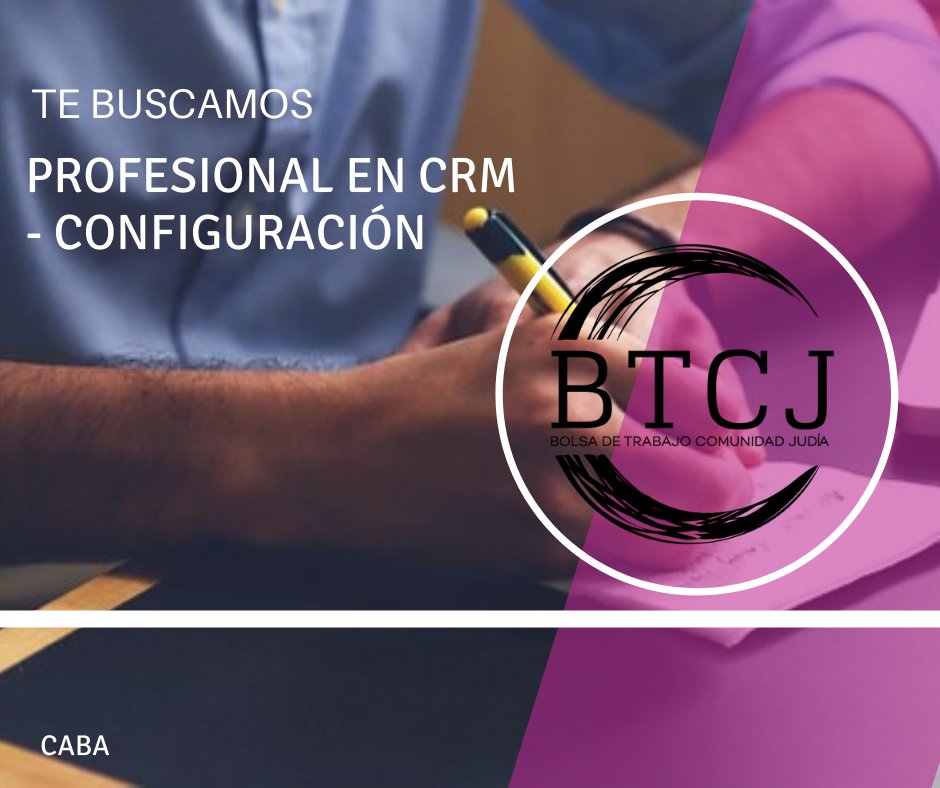bdetcj's tweet photo. 🔔 Profesional en CRM - Configuración 🔔
ℹ️ Importante empresa de capacitación IT se encuentra en búsqueda
de Mentores/as para trabajar part-time.

👍Etiqueta a tu amig@ que está buscando trabajo
Postulate 👉 https://t.co/ohV7jpzIrd

#empleoar #trabajoar https://t.co/grNnspZPjs