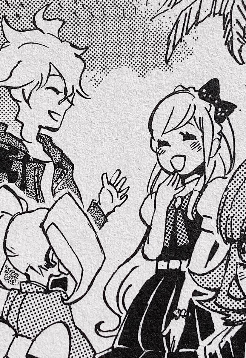 this is what i mean when i say komaeda talks shit like he is in the background everywhere. he is there no matter what. he is rightfully making fun of somebody always