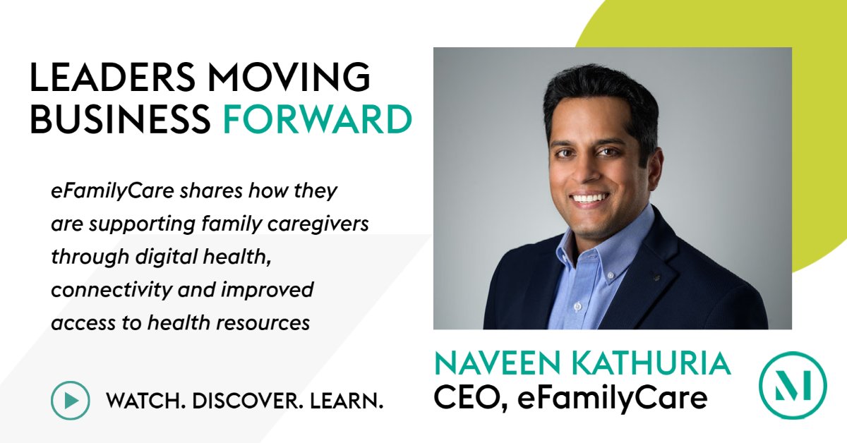 From reducing gender and racial disparities impacting unpaid family #caregivers to enhancing human connections through #digitalhealth, we learn how <a href="/eFamilyCare/">eFamilyCare</a> is filling a void in #LeadersMovingForward. Watch now:  moveforward.mwe.com/#efamilycare