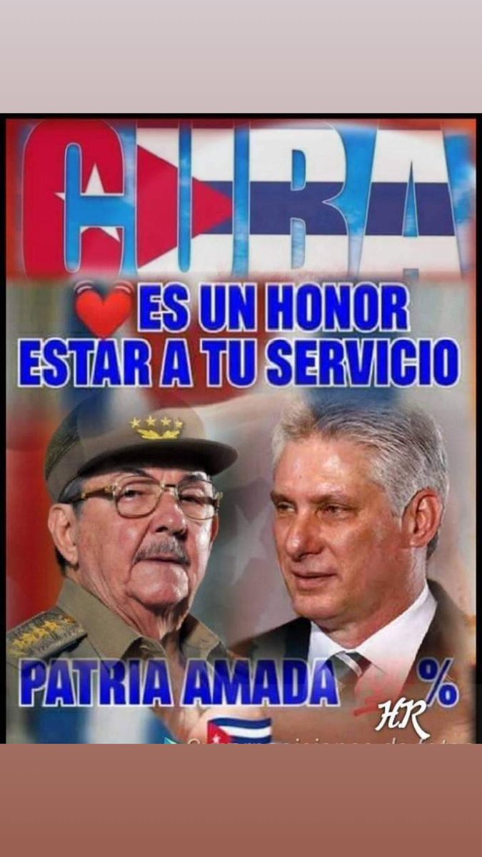 dirbert's tweet photo. Poniendo en alto a nuestra patria, con el amor y la dedicación a nuestra trabajo y levantando nuestra voz en contra del BLOQUEO CONTRA CUBA 
@IlinoCd @Cubacooperabol2 @cubacooperaven @Ernesto66494562 @MeilinDunan @pupo_milena #LaCalleEsDeLosRevolucionarios https://t.co/q0oWKnMMLc