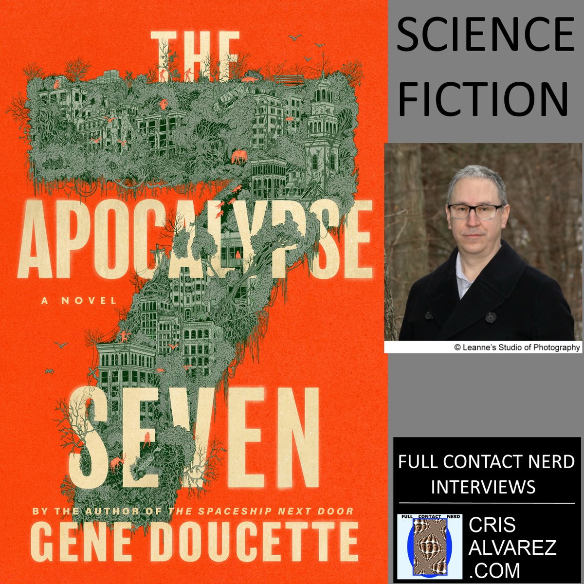 CrisAlvarezFCN's tweet photo. Interested in an apocalypse sci-fi story involving normal people?  Gene Doucette has written such a story and you can listen to my interview with him here: https://t.co/cSwgdOTRvw #scifi @GeneDoucette  @HMHCo https://t.co/lckWjDBVZK