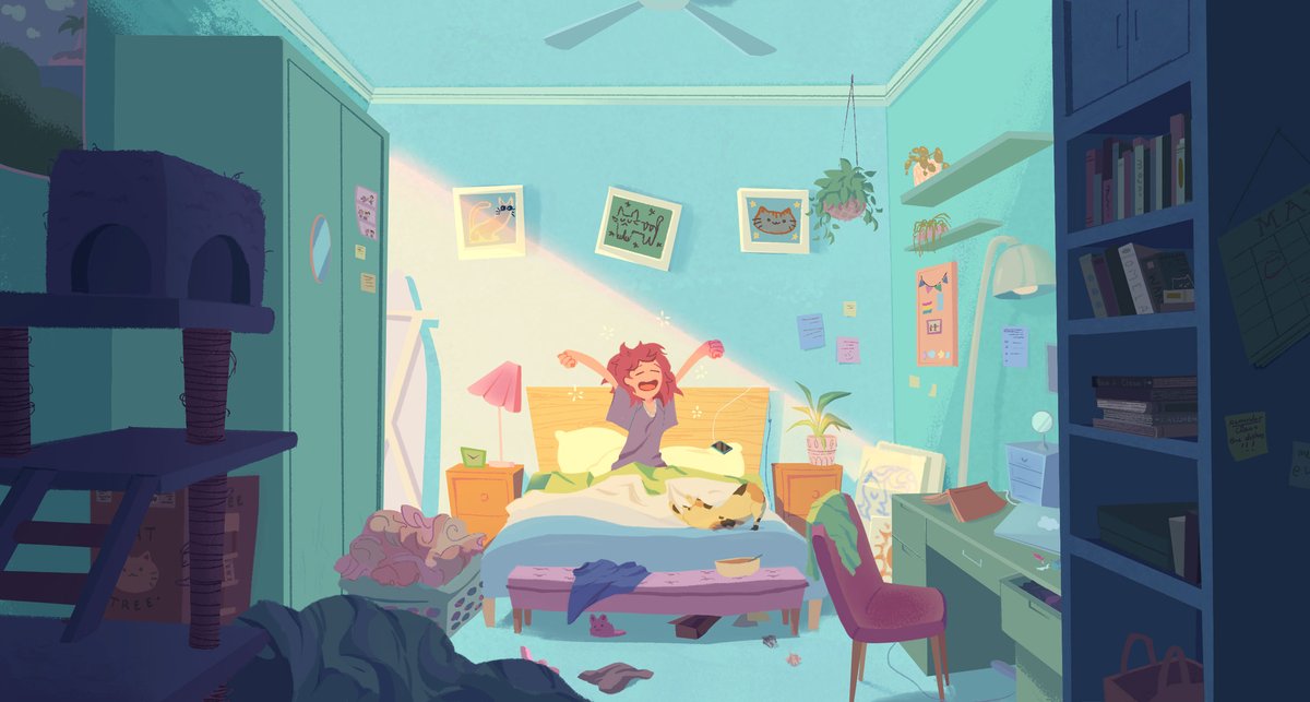 vanipixels's tweet image. hello #PortfolioDay my name is Vani and i'm an aspiring bg/visdev artist who loves playing w color!!✨
Currently seeking for full-time/freelance work!

🍓vaninguyen.com
🍓mtvanique@gmail.com
🍓instagram.com/mtvanique