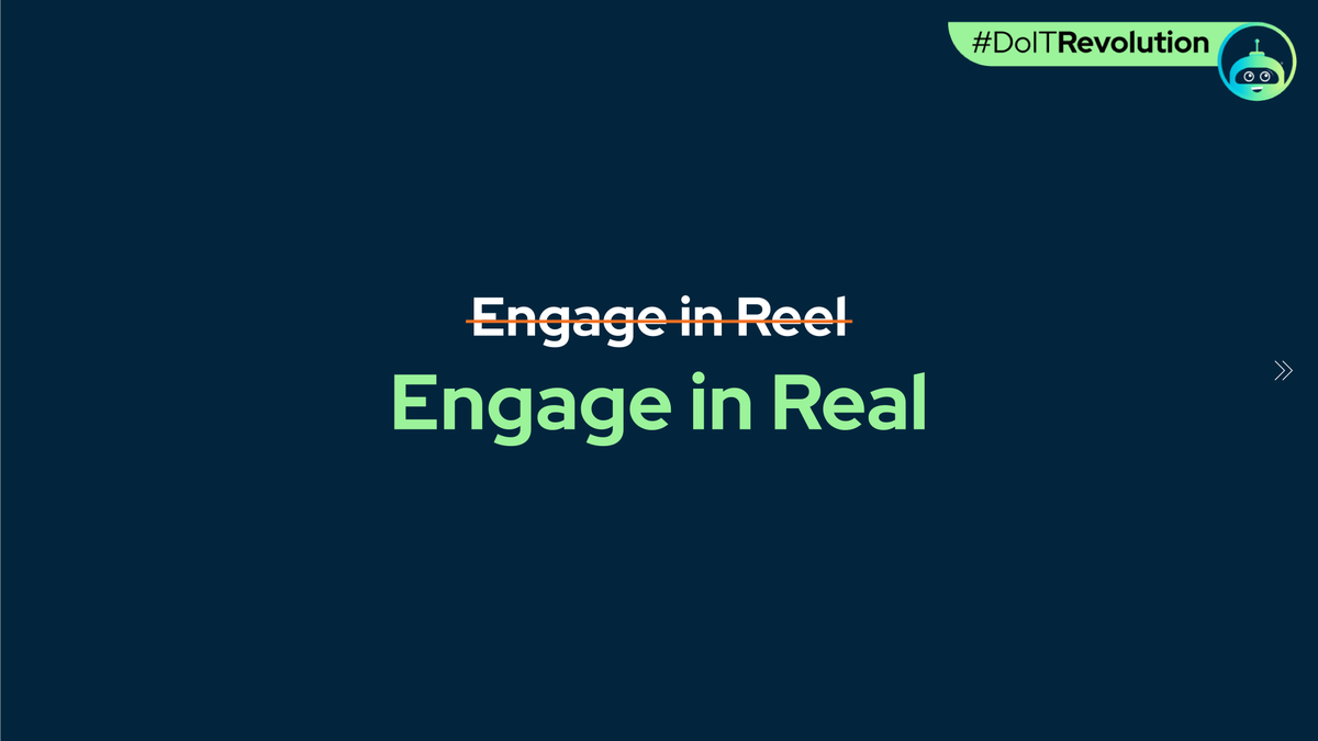 mrdoit_'s tweet photo. '𝘙𝘌𝘌𝘓' engagement toh daily hote hai...
How about 'REAL' engagement? 🤔
Ready to witness 𝐃𝐨𝐈𝐓 𝐑𝐞𝐯𝐨𝐥𝐮𝐭𝐢𝐨𝐧 💪 with me?
Become a part of 𝐃𝐨𝐈𝐓𝐞𝐫 𝐂𝐨𝐦𝐦𝐮𝐧𝐢𝐭𝐲 🙌
#MrDoIT_ 🛸
#SmokeStack 🌟🚀
#DoITRevolution
#DoITer
#DoITRevolution https://t.co/5sZwUF71I8