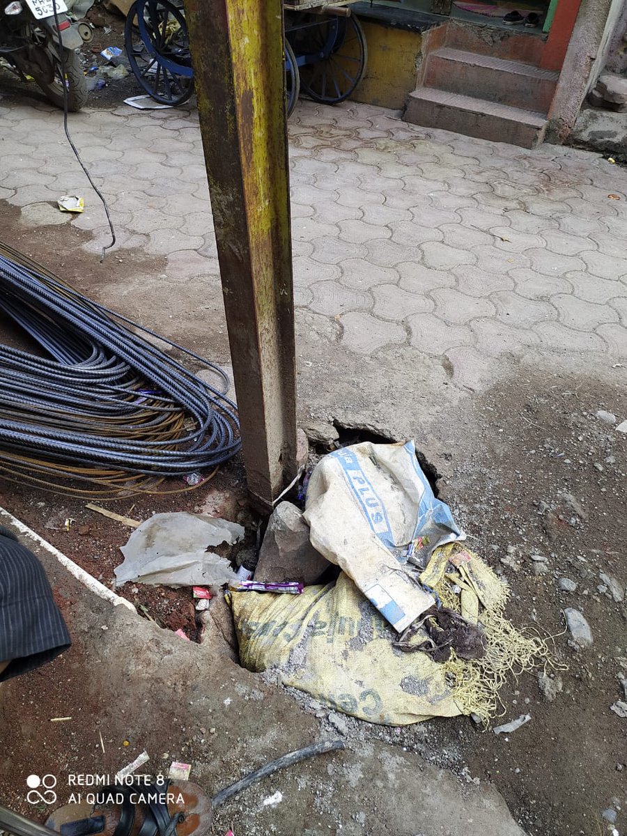 Prafullkumar534's tweet photo. Sir, the electricity line shifting work at Sambhaji Nagar, Nandgaon (Pin-423106) Dist. Nashik Maharashtra stopped from sub contractor from last 2-3 month. while follow up with sub contractor receive a evasive answers.
@NitinRaut_INC 
@MSEDCL 
@CMDMSEDCL https://t.co/RbTPW3fz3g