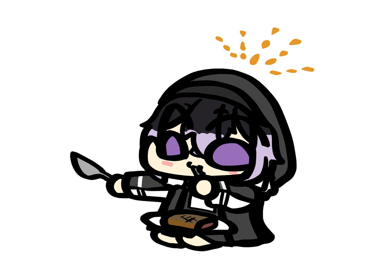 ステーキを食べる白黒ギンタさんのイラストです きょうのギンタ ちゃぷりーぬのイラスト ステーキを食べる白黒ギンタさんのイラストです きょうのギンタ ちゃぷりーぬのイラスト