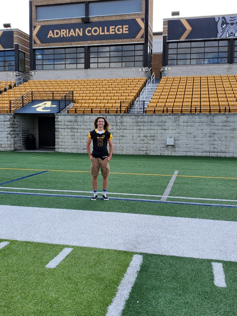 Grateful for an offer after my visit and camp from <a href="/AdrianCollegeFB/">Adrian College Football</a> <a href="/coachbailey43/">Harry Bailey</a>