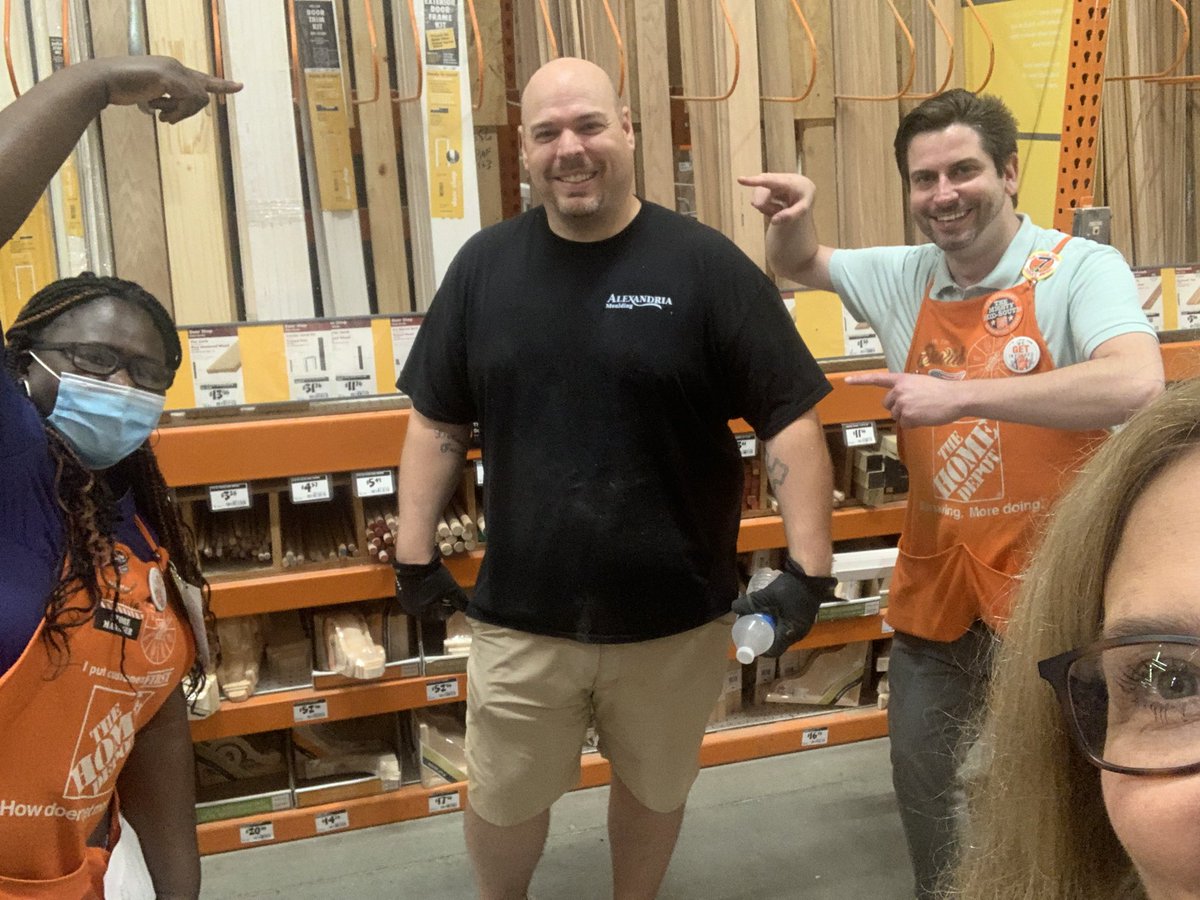 Thank you to Kyle our Moulding Vendor at 2727 for all his hard work!! Very important category for our stores!! <a href="/HDLutz/">Cameron Lutz</a> <a href="/DavidKotowski/">David Kotowski</a> <a href="/JuanitaQ1/">Juanita Q.</a> <a href="/HouleHeather/">HeatherHouleTHD</a>