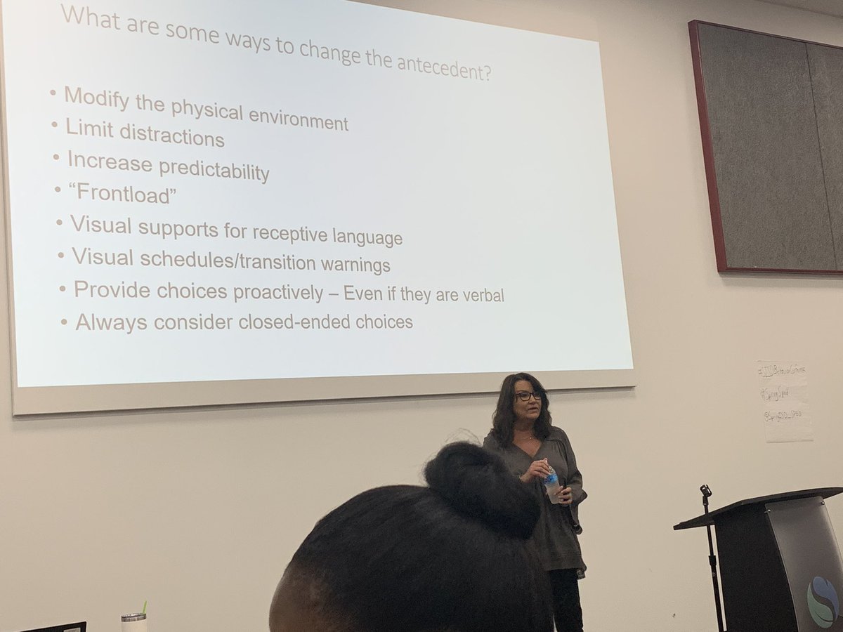 BehaviorJohn1's tweet image. Dr. Susan Catlett bringing powerful words on Proactive and Reactive strategies at the #SpringBehaviorConference! #SISDSped @SpringISD @SpringISD_SPED