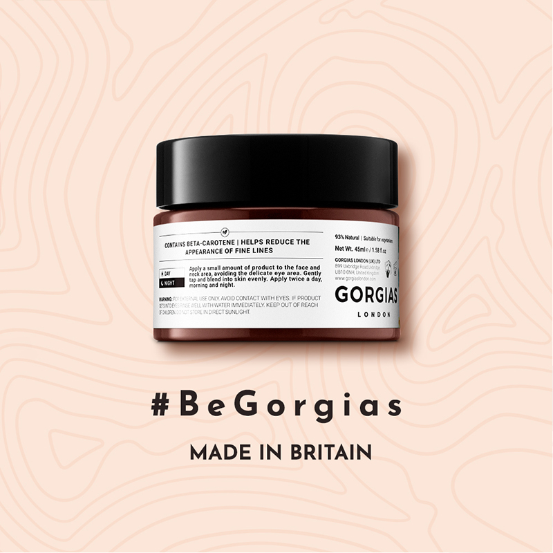 This natural blend of carrot and sea buckthorn is ideal for oily skin.Carrots are rich in beta-carotene, an antioxidant that helps repair damage to the skin &amp; are source of vitamin C which boosts collagen synthesis #begorgias#gorgiaslondon#gorgiasskin#skin#natural