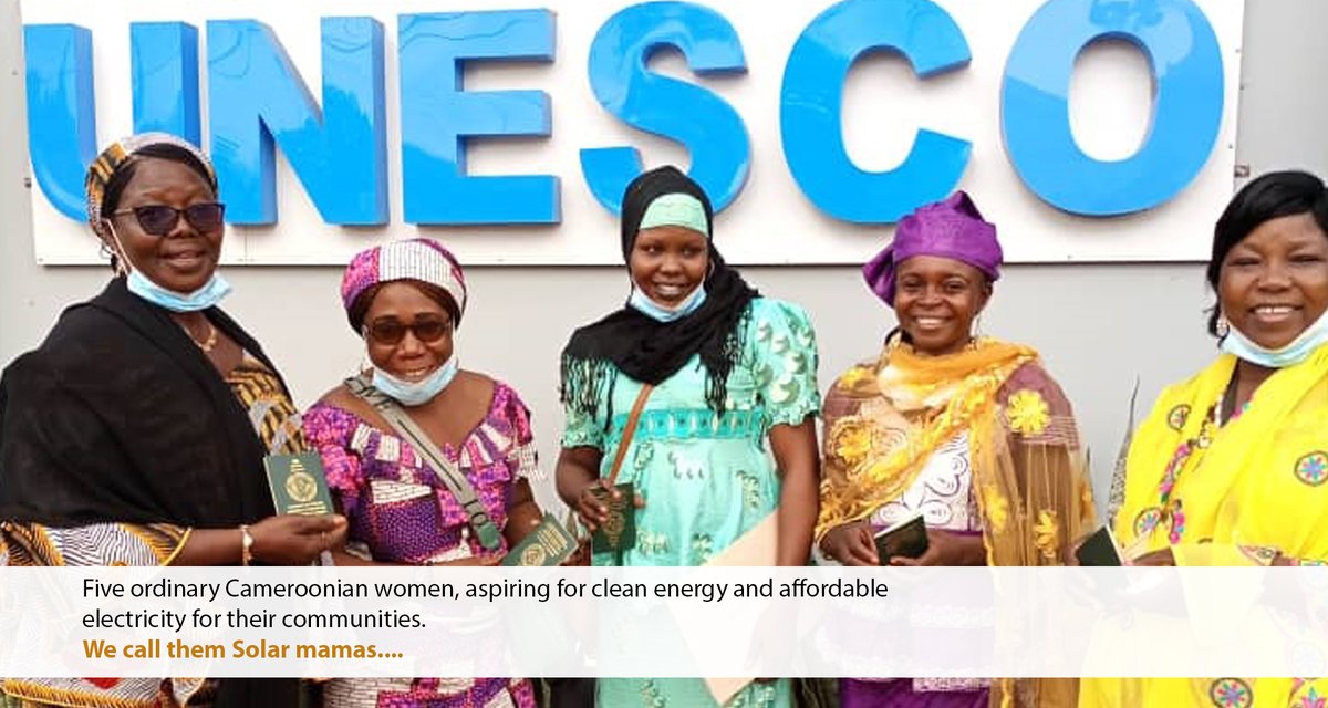 UnescoYaounde's tweet image. They are travelling abroad to acquire knowledge on installing &amp;amp; maintaining solar panels in households

To return &amp;amp; train other community members

Destination, Barefoot College in Senegal
#SDG7 @UNOSSC @IndiaUNFund @UNESCO #unescoyaounde  #PUERTEM