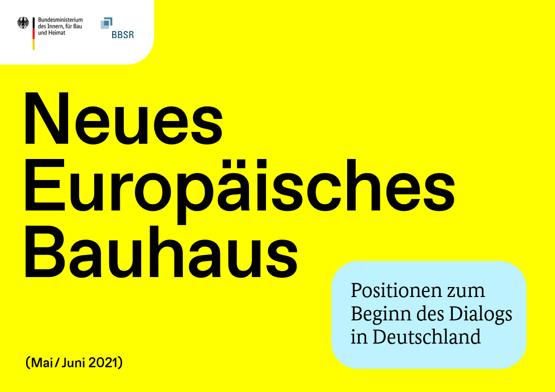 Das neue Europäische #Bauhaus soll laut <a href="/EU_Commission/">European Commission</a> als ökologisches, wirtschaftliches und kulturelles Projekt einen Beitrag zur Umsetzung des European Green Deal leisten. Unsere Publikation reflektiert den Beginn des Dialogs in #Deutschland. bbsr.bund.de/BBSR/DE/veroef…