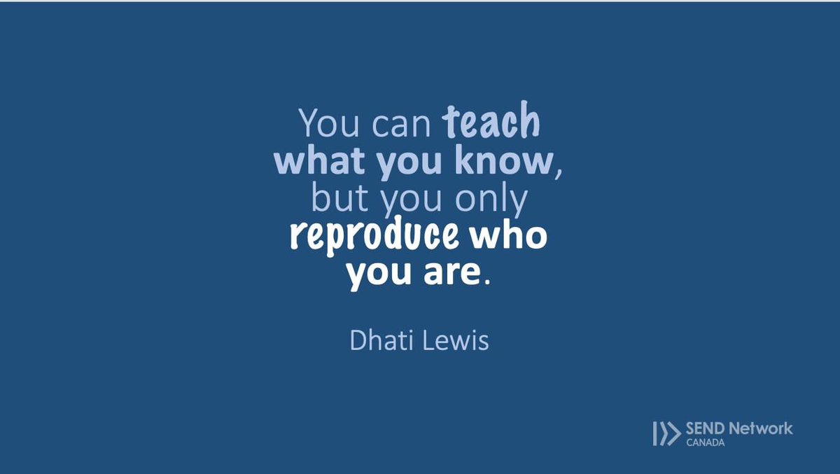 SendNetworkCA's tweet photo. "This must be true not only for your life, but also for your entire church plant starting with your missionary core team. As you develop your core team, remember that they will become like you. So, be sure you are modelling authenticity." - Dhati Lewis #SendNetworkTraining https://t.co/zvn7SMKqjm