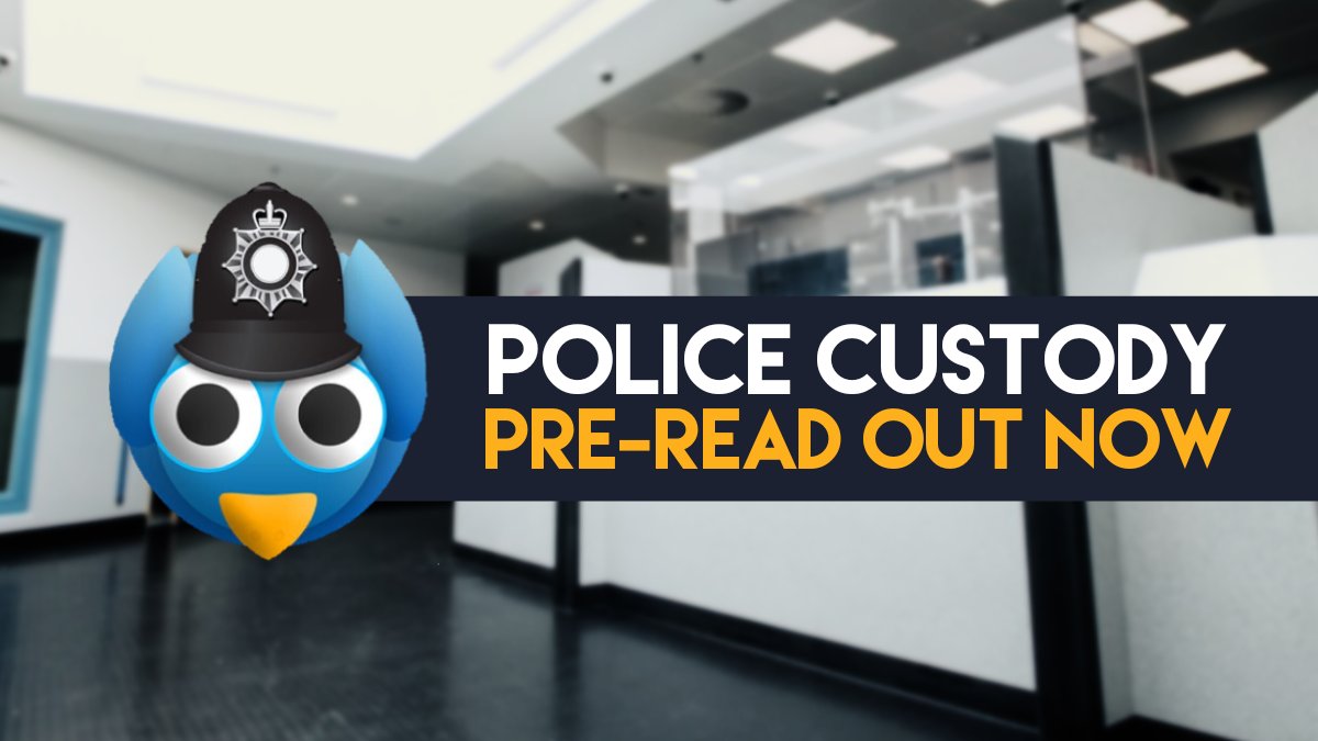 Grab the custody pre-read here! #Wecops wecops.org/tweet-chats/ch…