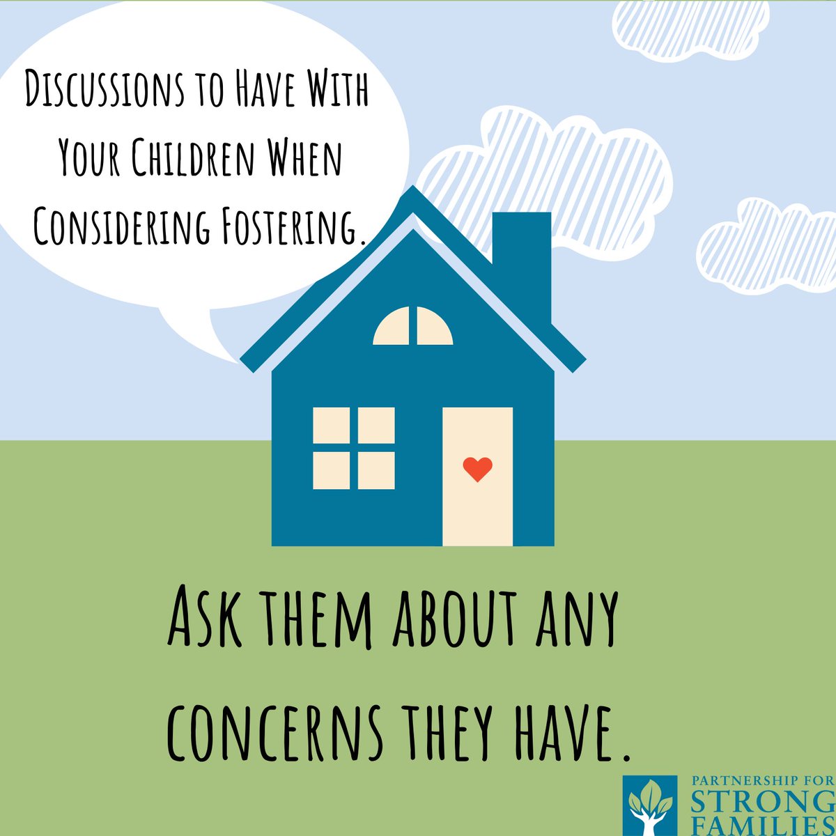 It’s important that you give your children space to process their feelings while you discern your next steps in the foster care journey! 

To learn more about foster care, visit our website at partnerfamily.org! #FosterCareImpact