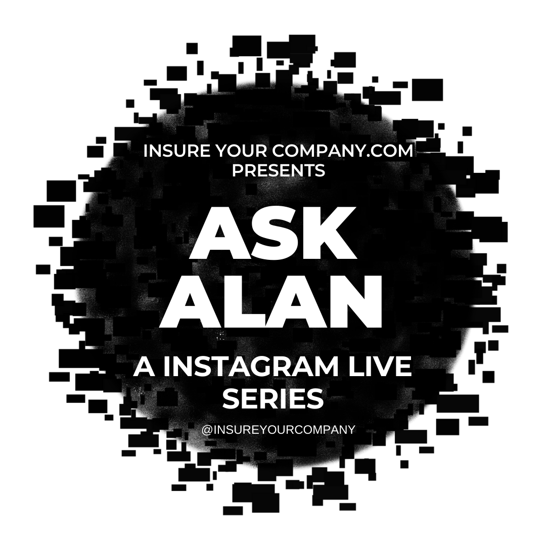insureyourcomp's tweet image. Ask Alan is this Wednesday at 2:30pm on Instagram Live - hubs.li/H0S1N-r0. Come check out the show and feel free to ask a question for next week&apos;s show at: alan@insureyourcompany.com

#askalanlive #techtips #technologyadvice #insuranceadvice
