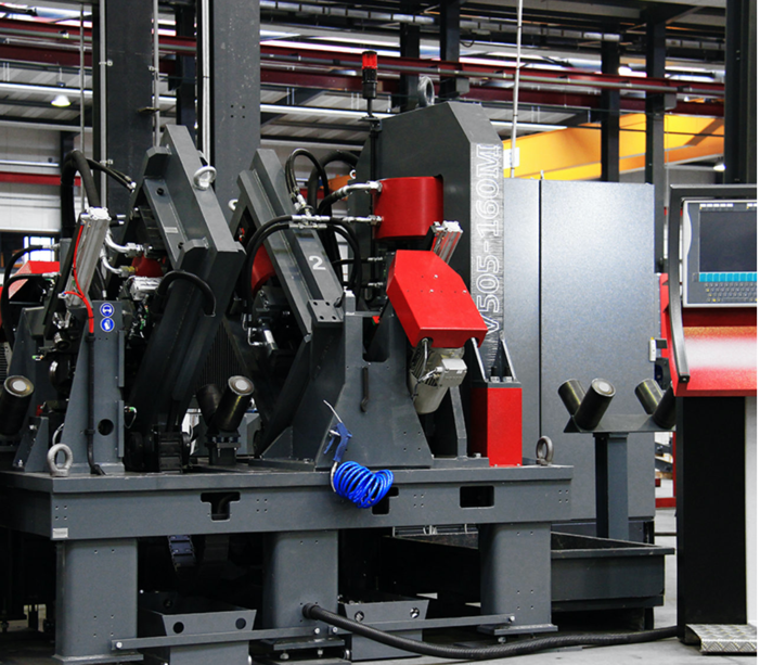 First_Cut_1's tweet photo. The Voortman V505-160M packs a punch! This punching and shearing machine processes flat bar, and angles for added versatility and high output production! #FirstCut #Machinedivision # VoortmanV505-160M https://t.co/qt6oYzCJ5a https://t.co/BPLmH5c8en