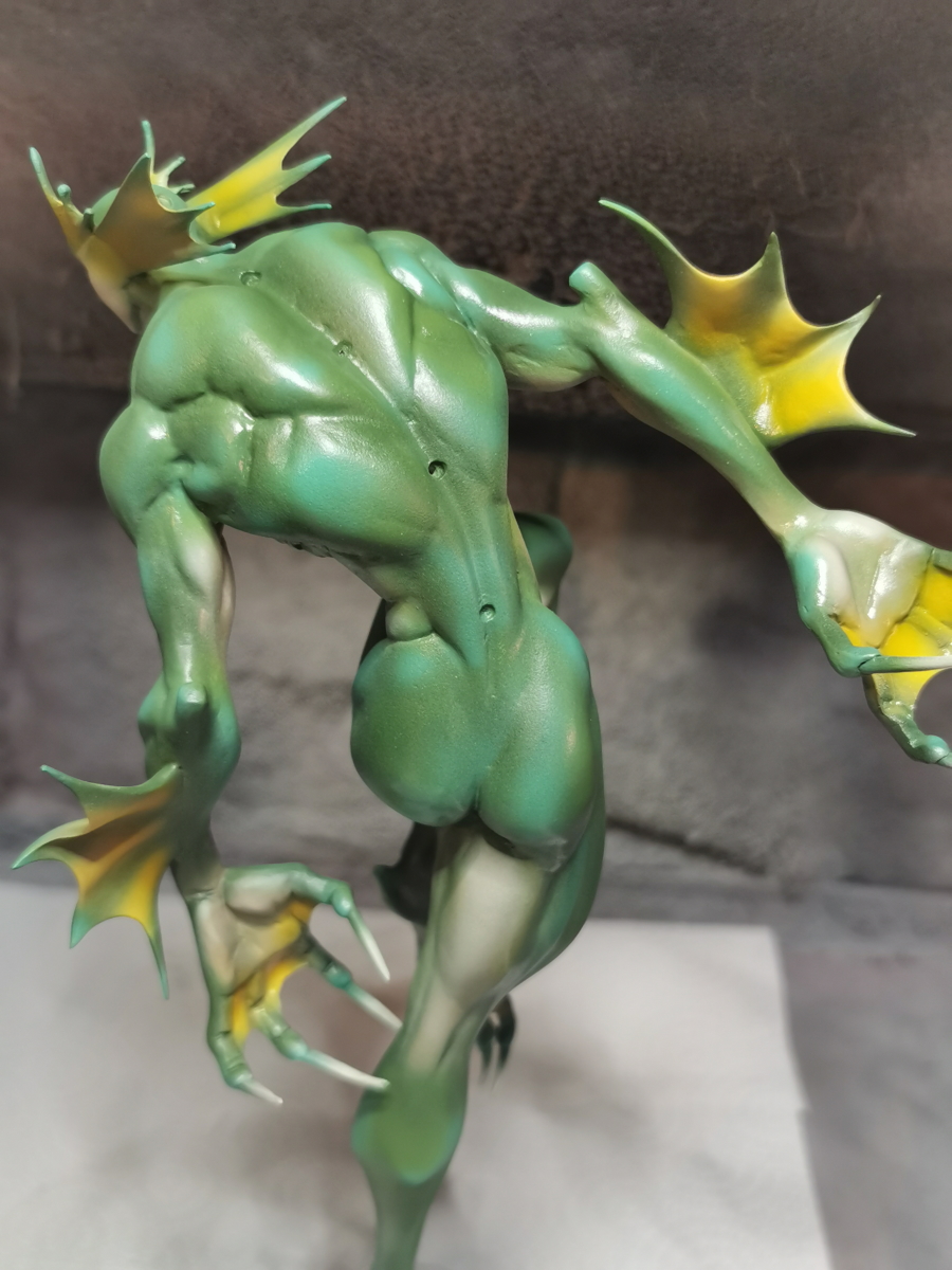 DragonWings83's tweet photo. WIP Aulbath - Vampire/dark stalkers
painting progress basic colors done, now shading and details
#modelkit #resinkit #garagekit #resin #modellbau #animefigure #gkpainting #ガレージキット #Aulbath #Darkstalkers #Vampire https://t.co/8ICDFp3IWp
