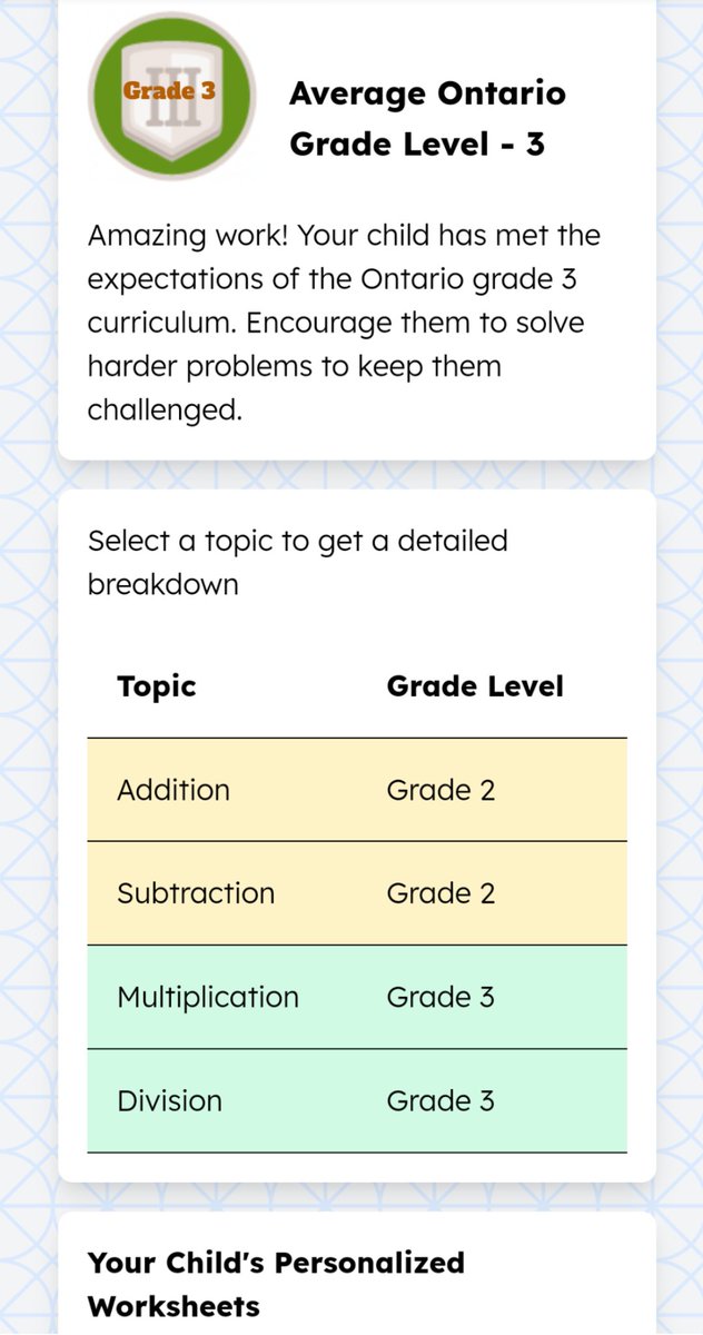 MathChampCA's tweet image. We launched a diagnostic test to help teachers identify and address math knowledge gaps. Does anyone have any feedback on how we can make this better?

mathchamp.ca/diagnostic