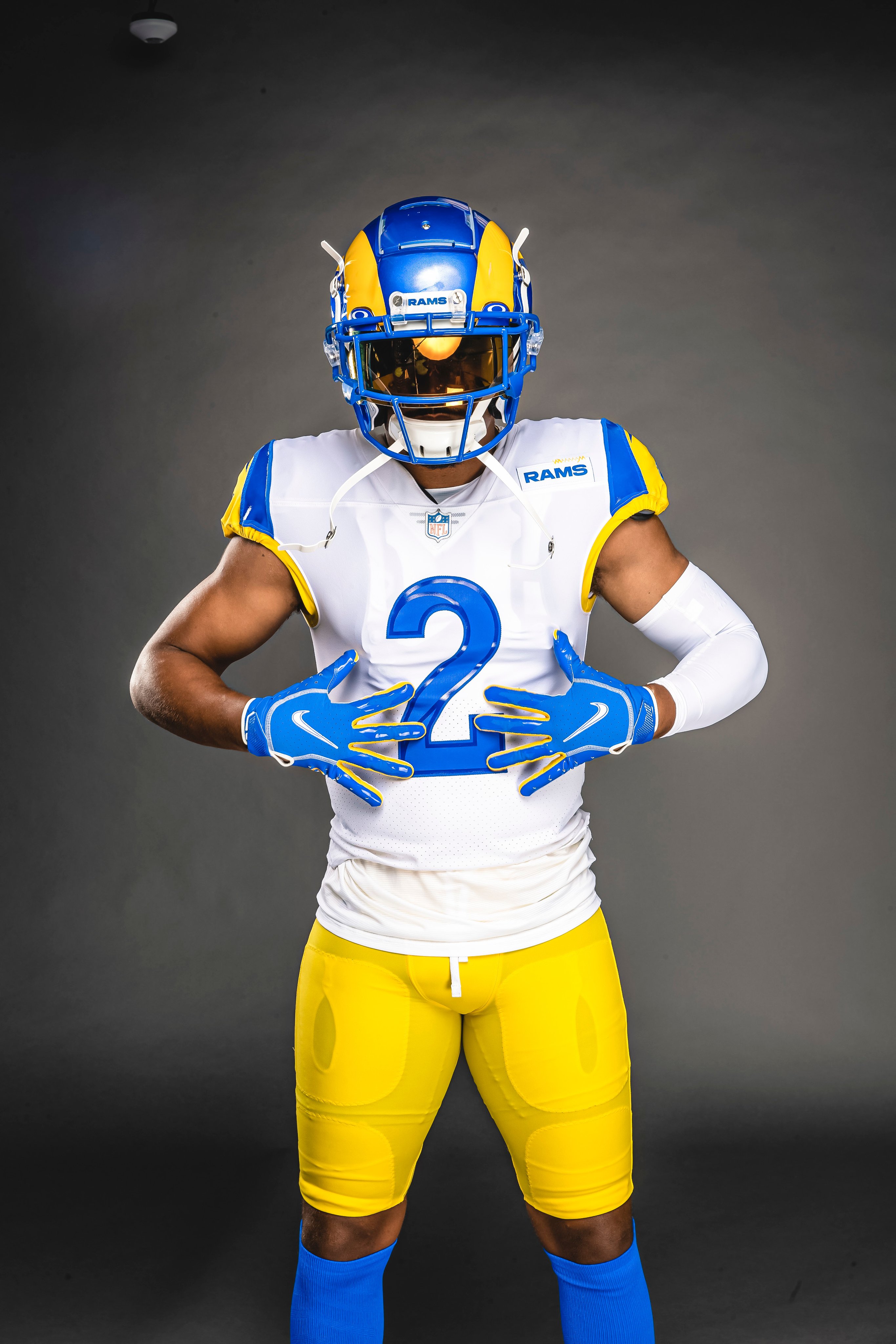 B/R Gridiron on X: .@RamsNFL reveal their white 'modern throwback