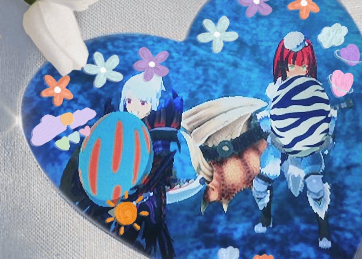 #モンスターハンターストーリーズ2 
今日は通信プレイしてみた♥
部屋作れたらいーのにｨってなった(笑)
とりあえずストーリー進めよっと🎵