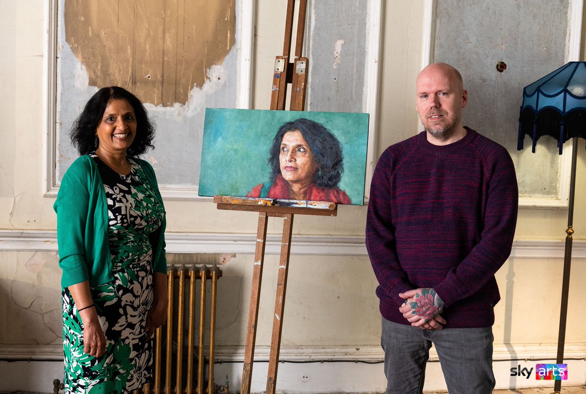 Danny Howes (@dannyhowesart) on Twitter photo My third portrait for <a href="/SkyArts/">Sky Arts Awards</a> @SkyCorporate is of Seetha Kumar, the CEO of <a href="/UKScreenSkills/">ScreenSkills</a>. It was an absolute honour to paint Seetha, an amazing talent and trailblazer, with an incredible career across film making, television and journalism My third portrait for <a href="/SkyArts/">Sky Arts Awards</a> @SkyCorporate is of Seetha Kumar, the CEO of <a href="/UKScreenSkills/">ScreenSkills</a>. It was an absolute honour to paint Seetha, an amazing talent and trailblazer, with an incredible career across film making, television and journalism