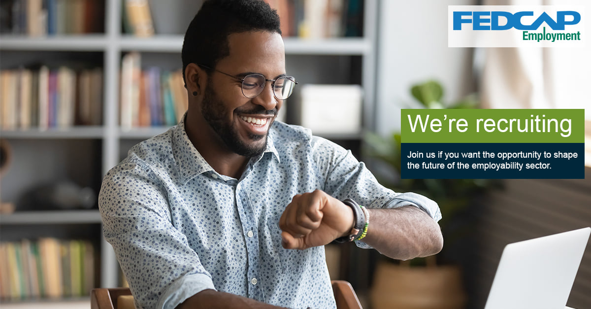 We’re #recruiting for a number of roles across the business to deliver the <a href="/DWP/">DWP</a>'s #RestartScheme, helping people get back to work after COVID-19. 

If you would like to make a genuine difference to people’s lives, take a look at our vacancies and join us. 
fedcapemployment.org/careers