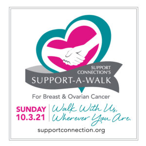EventsRemember's tweet image. Mark your calendars and save the date for @SupportConnect 2021 Support-A-Walk for Breast and Ovarian Cancer on Sunday, October 3rd. For more information, please visit supportconnection.org/support-a-walk/. 
#SupportConnection #SupportAWalk