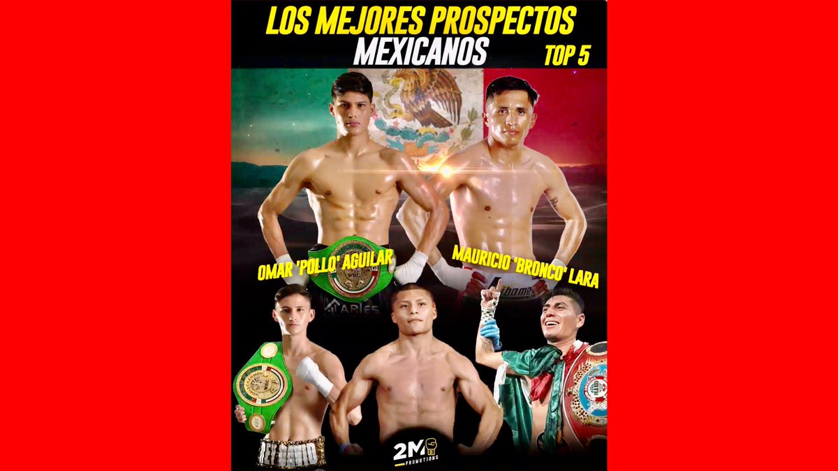 ¡Los mejores prospectos MEXICANOS del MOMENTO! .
Presentada por <a href="/2mboxpromotions/">2M Box Promotions</a> <a href="/diegosotogtz/">Diego Soto</a> .

youtu.be/B12C6dnm35U .