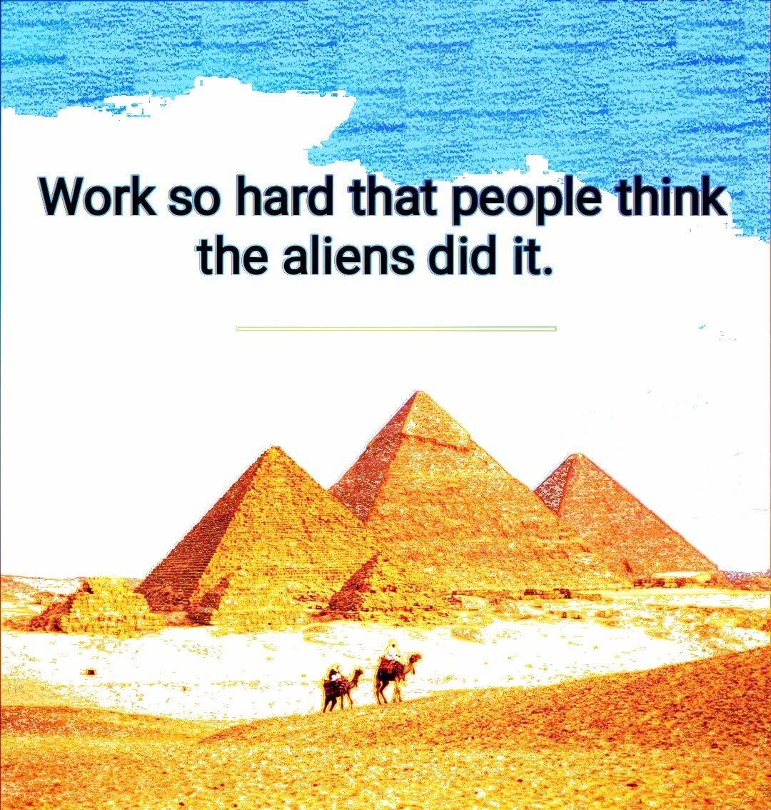 solid motivational poster