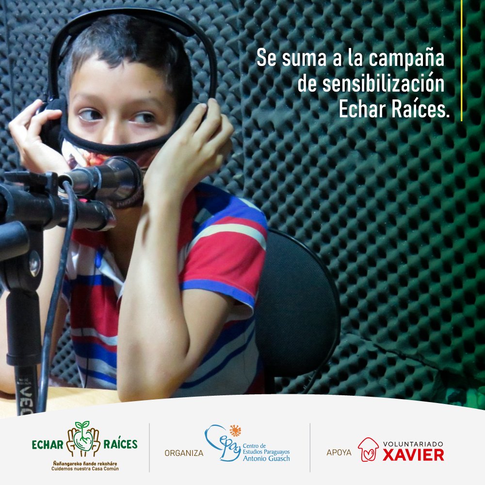 CEPAGpy's tweet photo. 🤲🏻🌱 #EcharRaices
📻 La radio, un medio para llegar a más personas.
📣 El programa radial "Los niños y niñas del Bañado" se suma a las acciones de la campaña de sensibilización. Este espacio Radial es coordinado por Maylen Maldonado Joven Líder del CEPAG en el Bañado Sur. https://t.co/JIdTy9AcFg