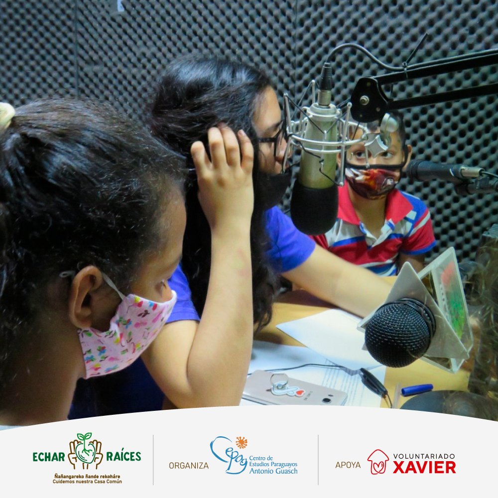 CEPAGpy's tweet photo. 🤲🏻🌱 #EcharRaices
📻 La radio, un medio para llegar a más personas.
📣 El programa radial "Los niños y niñas del Bañado" se suma a las acciones de la campaña de sensibilización. Este espacio Radial es coordinado por Maylen Maldonado Joven Líder del CEPAG en el Bañado Sur. https://t.co/JIdTy9AcFg