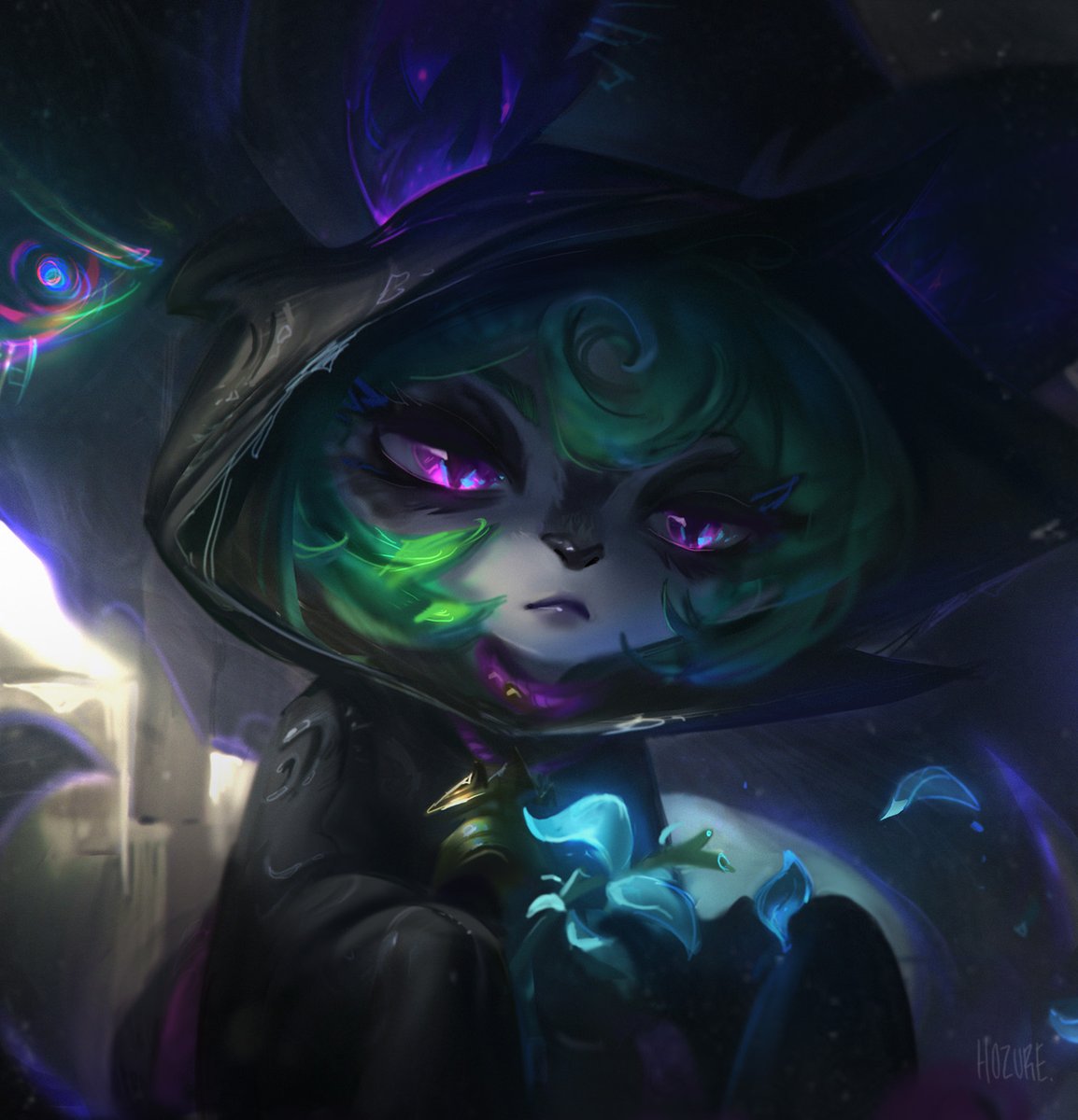 HozureArt's tweet photo. Yordle hype doot #Vex https://t.co/WlMWcp2AjT