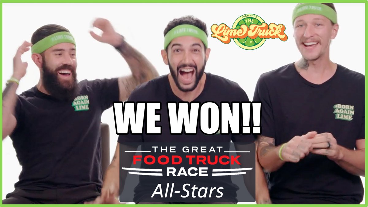 New YouTube Vlog is live!  We're still so happy and grateful to win the All-Star Season of #GreatFoodTruckRace on <a href="/FoodNetwork/">Food Network</a> and <a href="/discoveryplus/">discovery+</a> but it wasn't always roses.

I also talk about what's coming next!  Check out the full video here: youtu.be/0BlTmX6JOe0