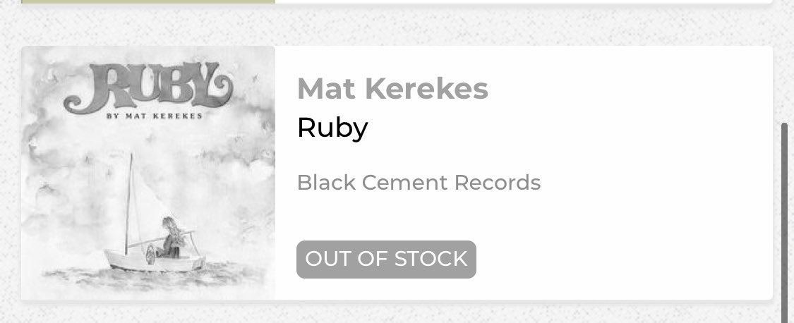 carterxjade's tweet photo. @MatKerekes @newburycomics Banquet Records restock when??? 👀 https://t.co/rHp2OQGgkP