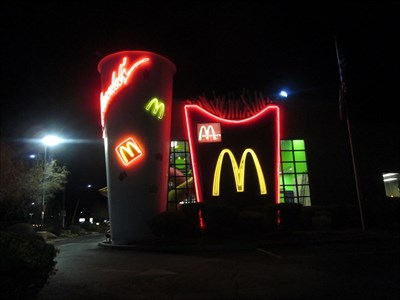 McDonald's Las Vegas Locations Are Just As Flashy As The City Of Sin