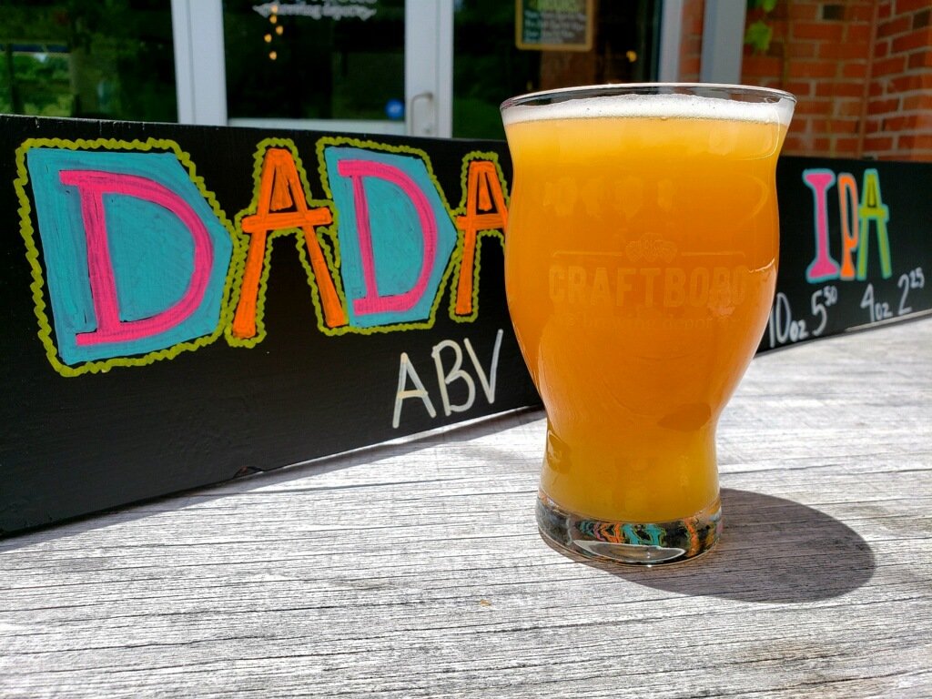 Hazy IPAs are a fan favorite and we are happy to announce that our Dada Hazy IPA is back! And on cask no less! A modern beer style delivered the traditional Olde English way. Come and get it!

#hazyipa #DrinkLocal #craftborobrewingdepot #caskale