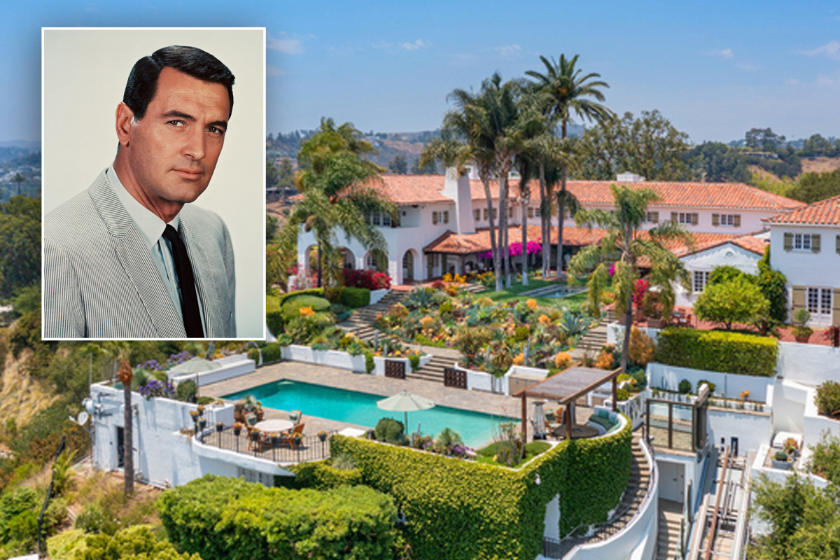 EXCLUSIVE Rock Hudson estate listed for the first time in decades for $55.5M