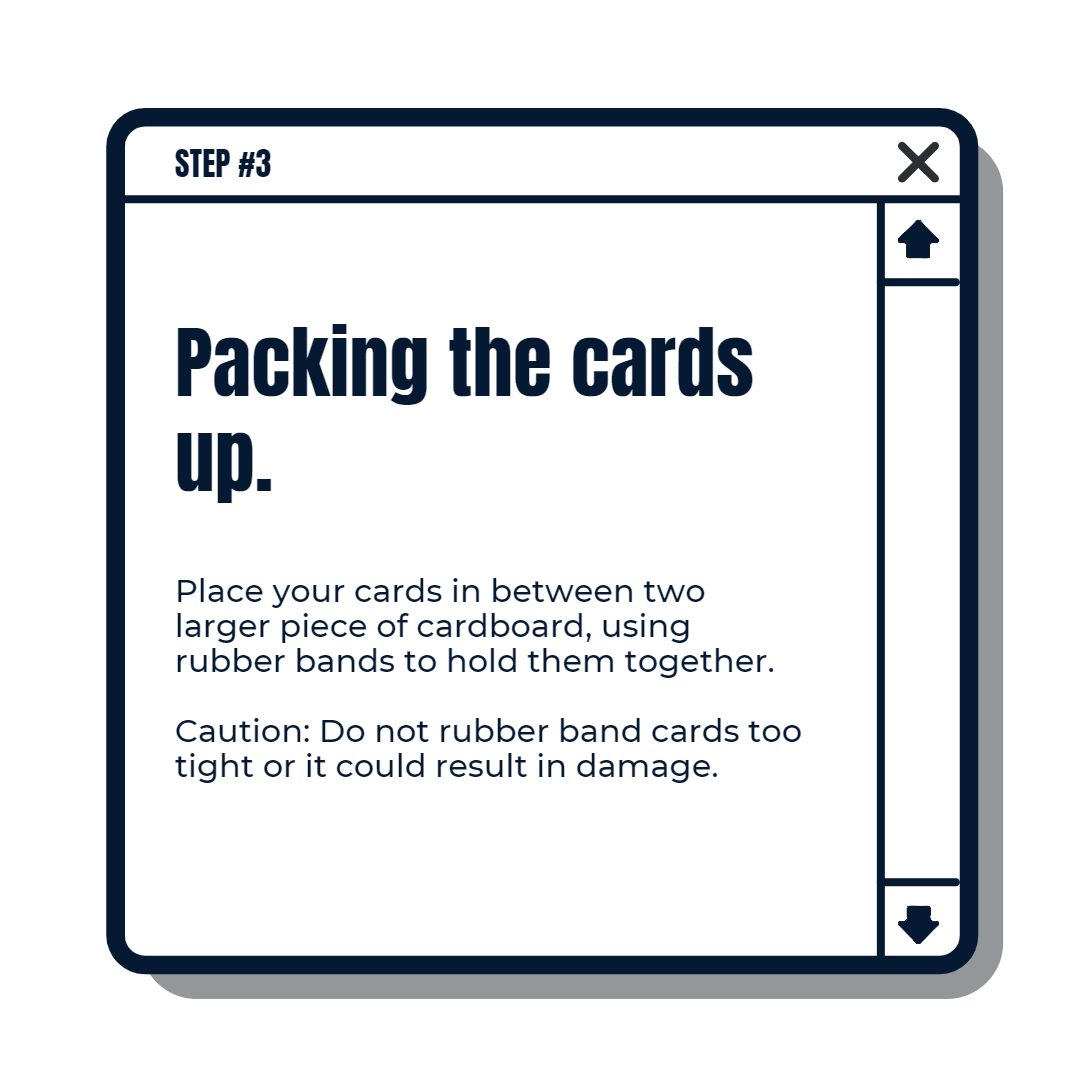 revgrading's tweet photo. 1/2
One of the most FAQs we get is, "How do we package and ship our cards to you?"
Follow this tutorial to learn how! And don't forget to save this post for the future π
Have more questions for us? Leave a comment below!
-
-
-
-
#RCG #RevolutionCardGrading #JoinTheRevolution https://t.co/BTS7XSS2fQ