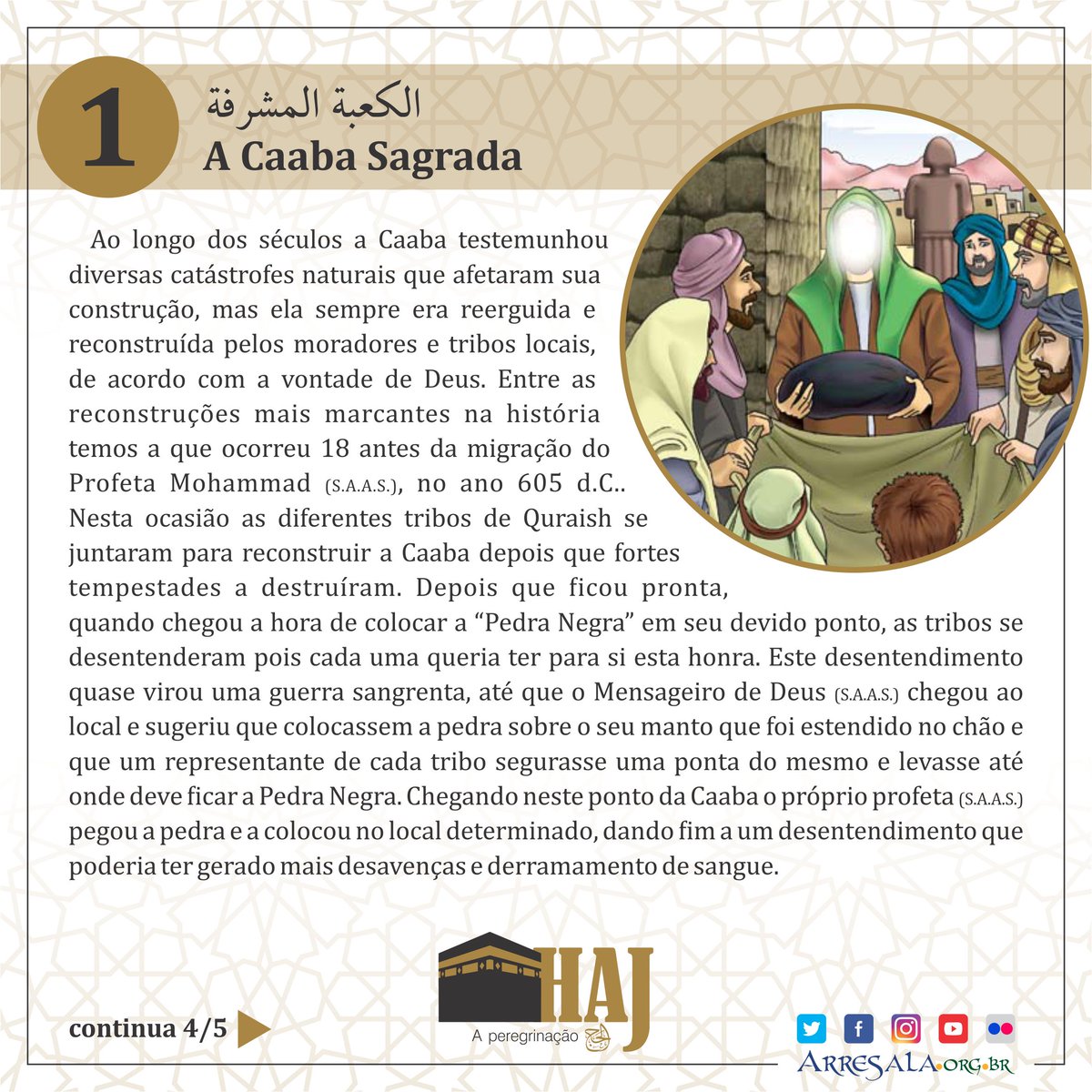 arresala's tweet photo. A Caaba Sagrada 4 e 5
#Hajj #Caaba #Kaaba #Haj https://t.co/Scs91TMT2v
