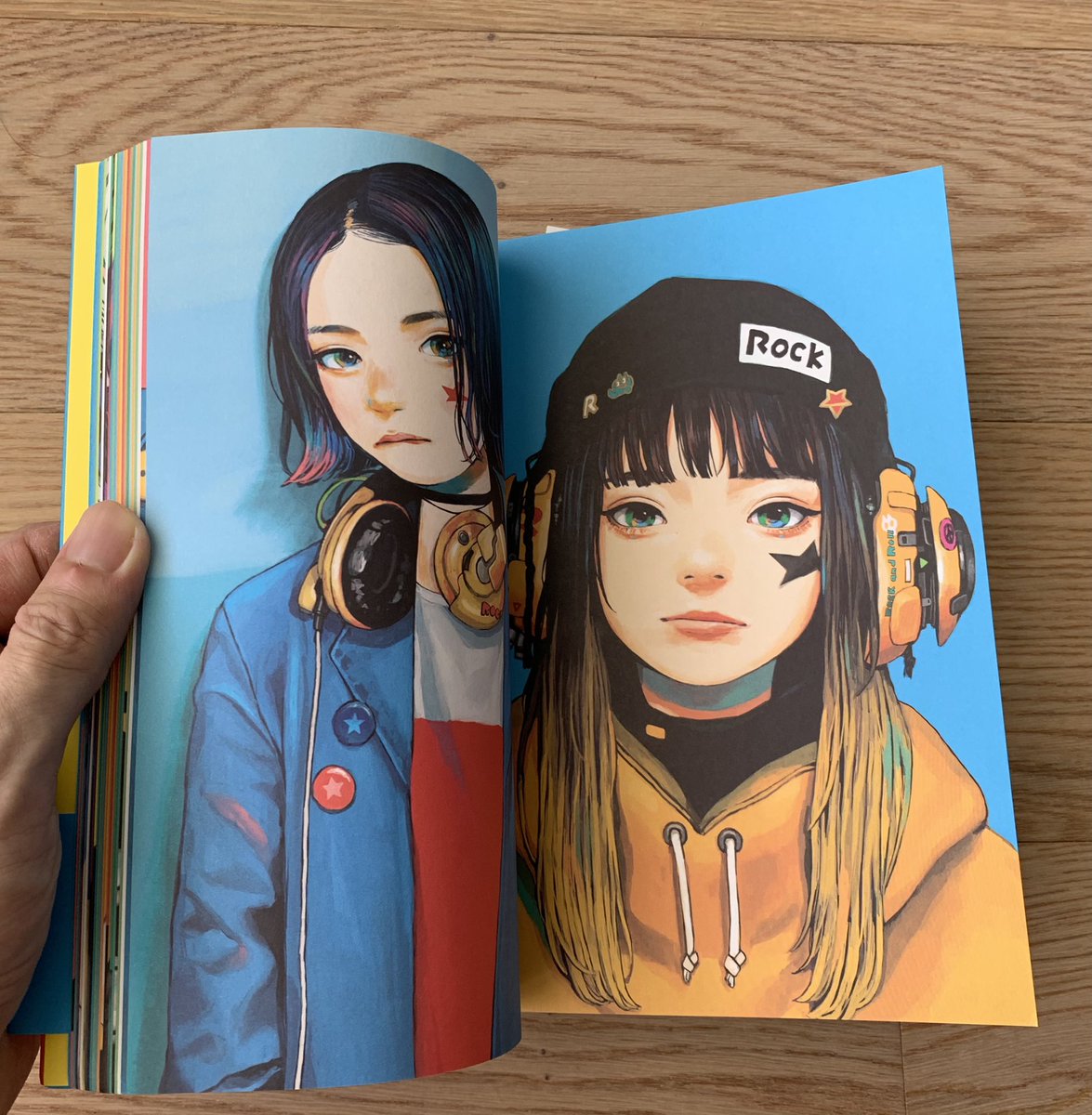 RT @blauereiter: Just got my copy of the lusciously illustrated