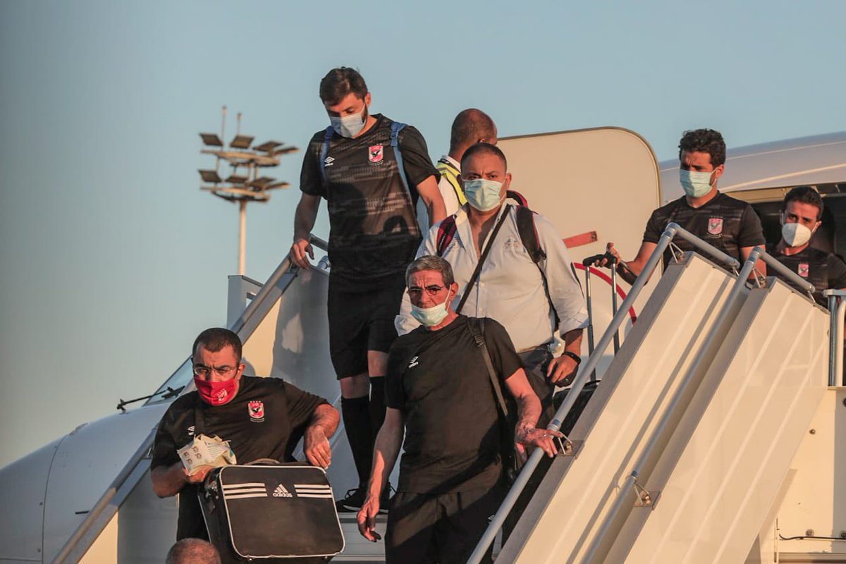 AnaAlahly6's tweet photo. 📸|وصول بعثة الأهلي إلى كازابلانكا في تمام العاشرة مساء اليوم لخوض نهائي دوري أبطال أفريقيا 🦅✈️🇲🇦
🔴 #افريقيا_يا_أهلي
🔴 #CHAM9IONS https://t.co/lUgxiedIW9